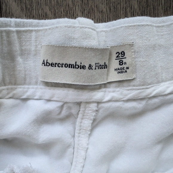 Abercrombie Harper Tailored Linen Pant - Picture 3 of 4